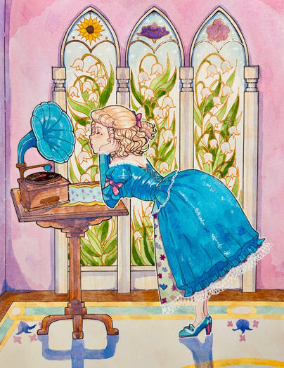 Ilustración para Convocatoria Editorial Volcán